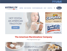Tablet Screenshot of marshmallowusa.com